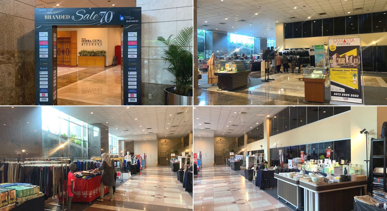 Pameran Branded Sale di Bidakara