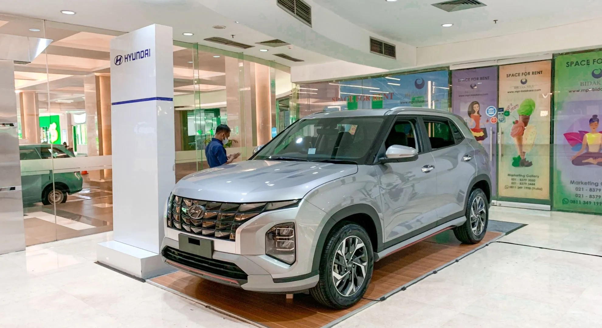 Booth Hyundai Creta